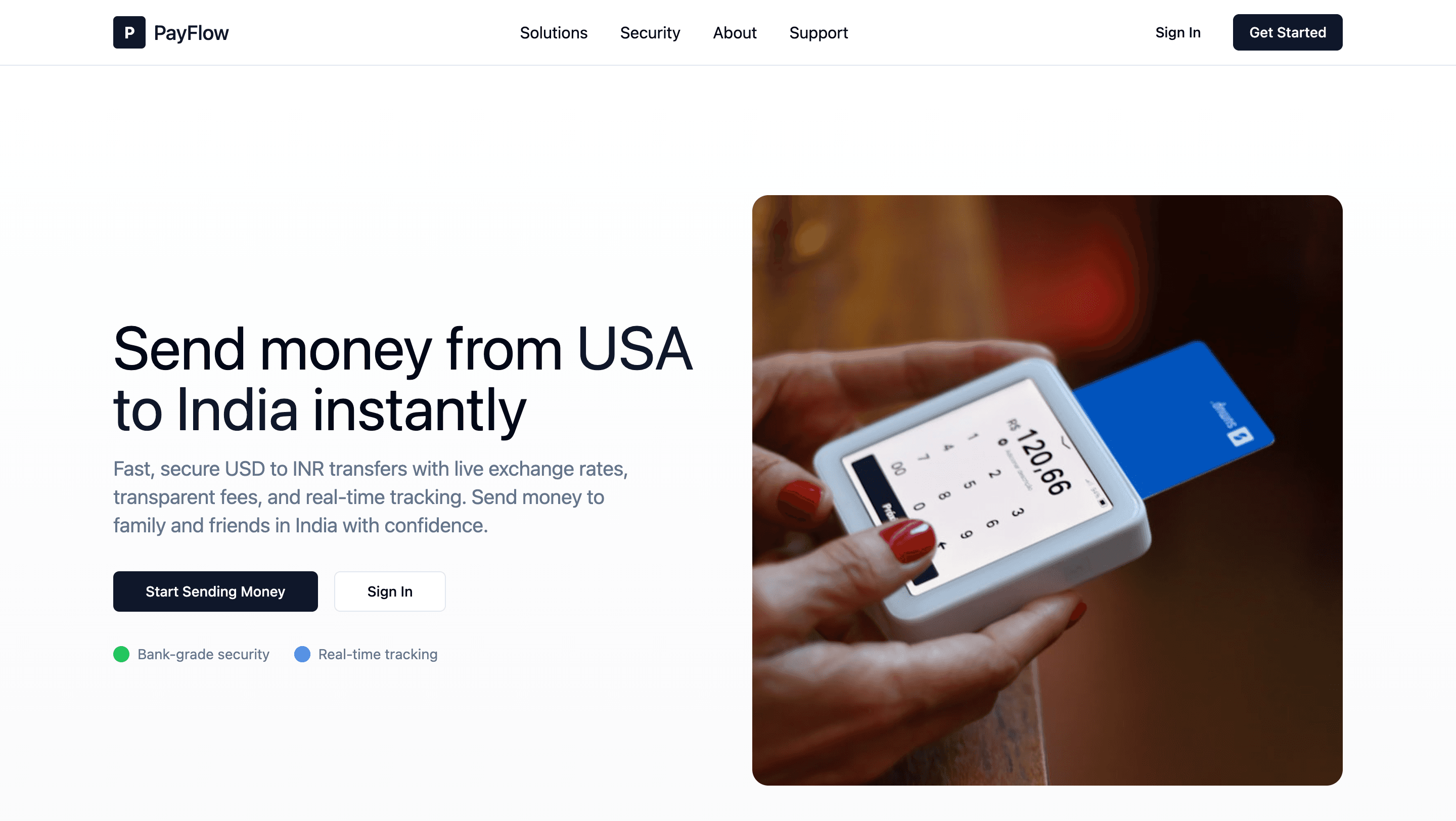 PayFlow project preview